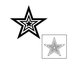 Star Tattoo Tattoo Styles tattoo | GJF-01598