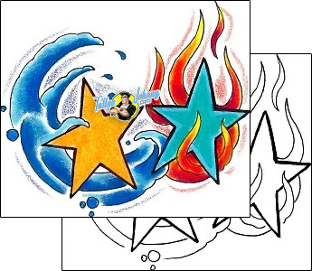 Celestial Tattoo star-tattoos-george-galindo-glf-00016