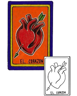 Picture of El Corazon Tattoo