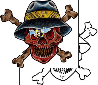 Skull Tattoo horror-skull-tattoos-george-galindo-glf-00057