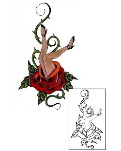 Vine Tattoo Plant Life tattoo | GLF-00058