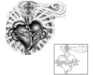 Heavenly Tattoo Religious & Spiritual tattoo | GPF-00034