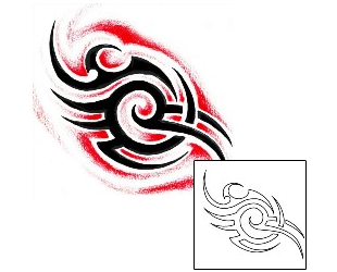 Tribal Tattoo Specific Body Parts tattoo | GPF-00103