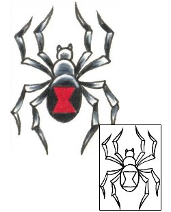 Spider Tattoo Insects tattoo | GPF-00126