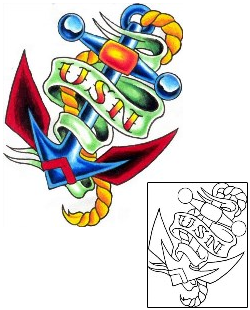 Anchor Tattoo Miscellaneous tattoo | GPF-00140