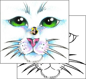 Cat Tattoo animal-cat-tattoos-gentle-jay-pedro-gpf-00145