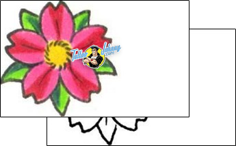 Flower Tattoo plant-life-flowers-tattoos-gentle-jay-pedro-gpf-00148
