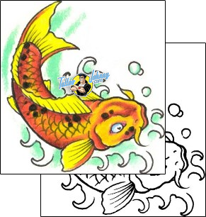 Fish Tattoo marine-life-fish-tattoos-gentle-jay-pedro-gpf-00158
