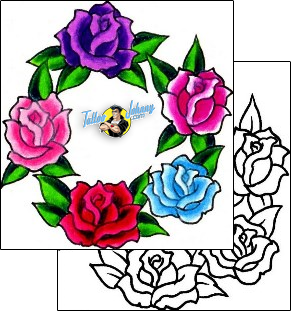 Flower Tattoo plant-life-flowers-tattoos-gentle-jay-pedro-gpf-00179