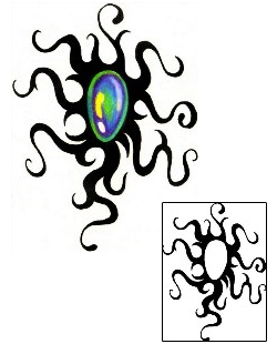 Sun Tattoo Tattoo Styles tattoo | GPF-00194
