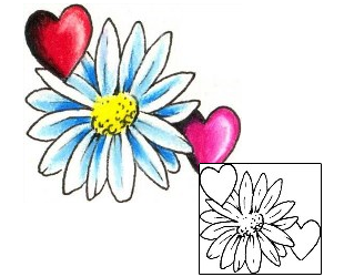 Daisy Tattoo For Women tattoo | GPF-00210