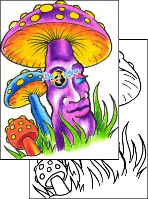 Mushroom Tattoo gpf-00211