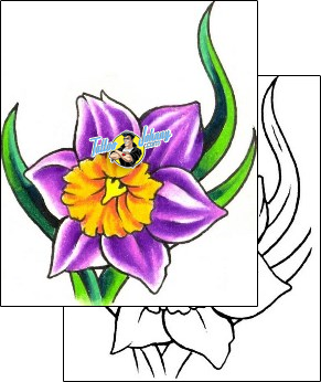 Flower Tattoo plant-life-flowers-tattoos-gentle-jay-pedro-gpf-00219