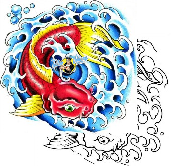 Fish Tattoo marine-life-fish-tattoos-gentle-jay-pedro-gpf-00225