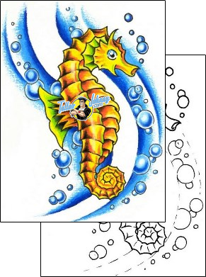 Sea Creature Tattoo gpf-00243