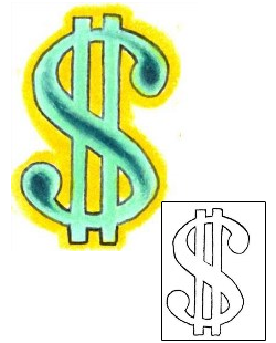 Money Tattoo Miscellaneous tattoo | GPF-00267