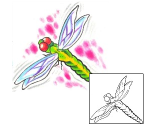 Dragonfly Tattoo For Women tattoo | GPF-00269