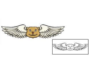 Wings Tattoo Specific Body Parts tattoo | GRF-00112