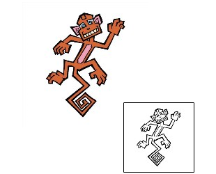 Monkey Tattoo Tattoo Styles tattoo | GRF-00159