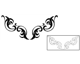 Decorative Tattoo Plant Life tattoo | GSF-00003