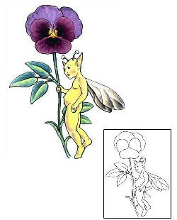 Flower Tattoo Merrie Fairy Tattoo