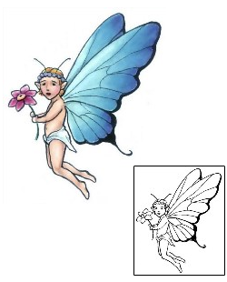 Flower Tattoo Robyn Fairy Tattoo