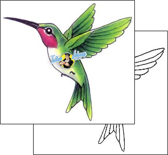 Bird Tattoo animal-bird-tattoos-gail-somers-gsf-00054