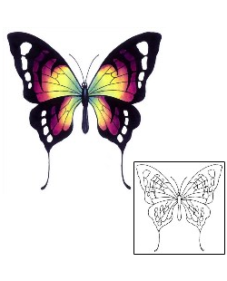 Butterfly Tattoo Insects tattoo | GSF-00073