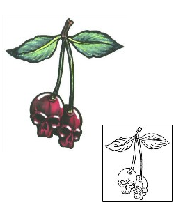 Cherry Tattoo Horror tattoo | GSF-00108