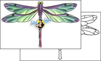 Dragonfly Tattoo insects-dragonfly-tattoos-gail-somers-gsf-00138