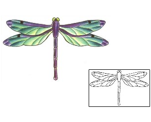 Dragonfly Tattoo Insects tattoo | GSF-00138