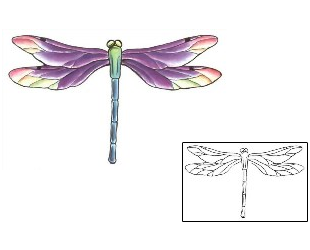 Dragonfly Tattoo Insects tattoo | GSF-00146