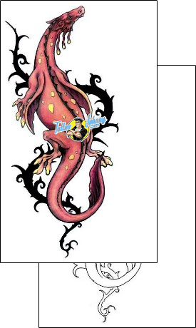 Dragon Tattoo fantasy-tattoos-gail-somers-gsf-00160