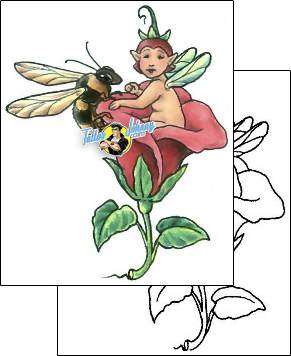Bee Tattoo fairy-tattoos-gail-somers-gsf-00203