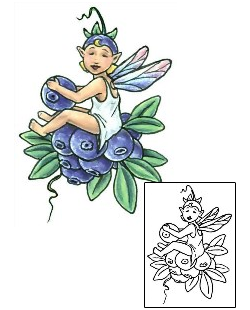 Food Tattoo Pearlie Fairy Tattoo