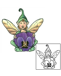Flower Tattoo Marinda Fairy Tattoo
