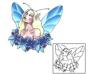 Flower Tattoo Ashli Fairy Tattoo