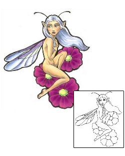 Flower Tattoo Pauline Fairy Tattoo