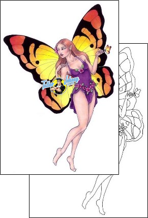 Butterfly Tattoo fairy-tattoos-gail-somers-gsf-00277
