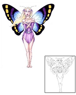 Picture of Carlotta Fairy Tattoo