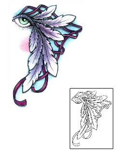 Feather Tattoo Miscellaneous tattoo | GSF-00304