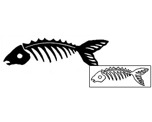 Fish Tattoo Marine Life tattoo | GSF-00307