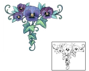 Vine Tattoo Plant Life tattoo | GSF-00343