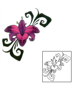 Orchid Tattoo GSF-00367