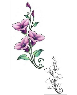 Vine Tattoo Plant Life tattoo | GSF-00402