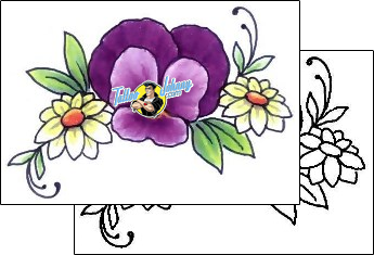 Daisy Tattoo daisy-tattoos-gail-somers-gsf-00424