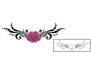 Flower Tattoo For Women tattoo | GSF-00451
