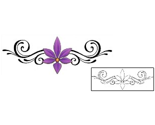 Flower Tattoo For Women tattoo | GSF-00472
