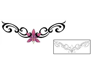 Flower Tattoo For Women tattoo | GSF-00483
