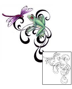 Reptiles & Amphibians Tattoo Insects tattoo | GSF-00496